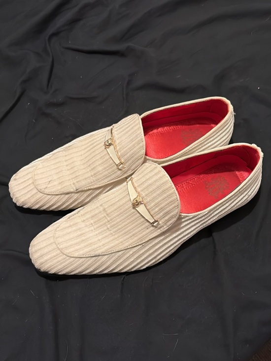 Men’s White Loafers
